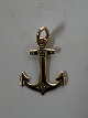 Antik Huset præsenterer: Anker Vedhæng/Charms i 14 karat guld.Højde: 1,5 cm.