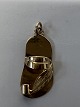 Antik Huset præsenterer: Sandal, sko Vedhæng/Charms i 14 karat guld.Højde: 2,5 cm.