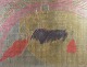 Alfonso Font, “Estampa de toros”, mixed media, listet spansk kunstner.