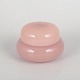 Fransk bonbonniere i rosa opalinglas.