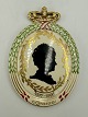 Gamlefund.dk præsenterer: Royal Copenhagen Silhouette Platte - Dronning Louise