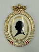 Royal Copenhagen Silhuet Platte - Kong Frederik VIII