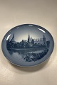 Kæmpe Royal Copenhagen Mindeplatte med Frederiksborg ...