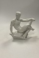 Dahl Jensen Blanc de Chine Figur Hercules af Jens Jacob ...