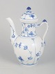 L'Art præsenterer: Royal Copenhagen, Musselmalet Riflet, kaffekande.
