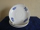 Blå Blomst Flettet porcelæn. Sæt á 3 underkopper nr. ...
