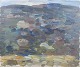 L'Art præsenterer: Sven Erik Markhed, olie på lærred, listet svensk kunstner.