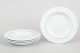 L'Art præsenterer: Grethe Meyer for Royal Copenhagen, Blåkant, sæt med fire pastatallerkener.