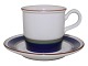 Porsgrund Saga NorwayCoffee cup with blue and green ...