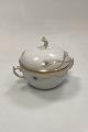 Danam Antik præsenterer: Royal Copenhagen Stel No. 118/9178 Sukkerskål Påfugl med Guldkant