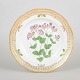L'Art præsenterer: Royal Copenhagen Flora Danica, gennembrudt middagstallerken.