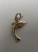 Antik Huset præsenterer: 14 karat guld. Delfin.Charms / Vedhæng.Højde 2,1 cm.