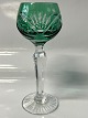 Rømer Glas Portvin Grøn.Højde 13 cm