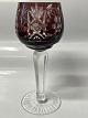 Antik Huset præsenterer: Rømer Glas portvin Aubergine.Højde 12 cm.