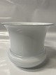 Antik Huset præsenterer: Holmegaard Potteskjuler i hvidt opal glas, Højde 12 cm.