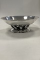 Danam Antik præsenterer: Georg Jensen Sterling Sølv Oval skål på fod No. 306A