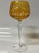 Antik Huset præsenterer: Rømer Glas Rødvin Orange.Højde 19,5 cm.