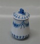B&G Empire porcelæn 052 Sennepskrukke 7.7 cm Mellem ?(551?) med søhest på låg