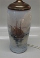 B&G vase - lamp marine motif 28 cm