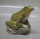 Lladro Frog, green 7 cm