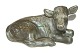 Johgus Pottery figure, Calf lying