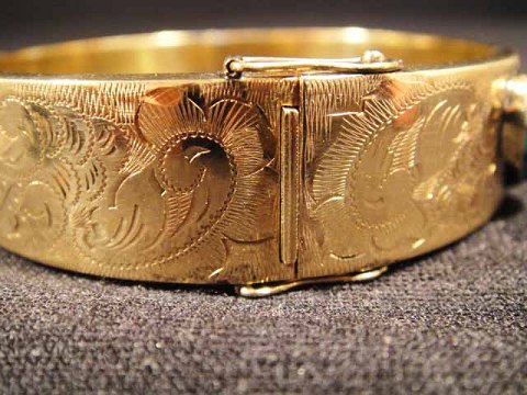 www.Antikvitet.net - Armbånd med tyrkiser. * Guld 14k 585 K.Ha ( Hassing - 1971 - 1990). * Vægt: