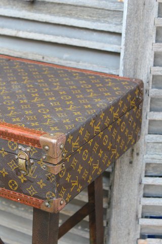 Kenya gift mover www.Antikvitet.net - Vintage LOUIS VUITTON Auth President Monogram Hard  Case Kuffert / briefcase... *