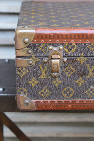 www.Antikvitet.net - Vintage VUITTON Auth President Monogram Case Kuffert / briefcase... *