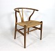 Sæt af 6 Y-stole, model CH24, i eg og naturflet af Hans J. Wegner og Carl Hansen & Søn i 1960erne.5000m2 udstilling.