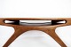 Sofabord, "Smilet" i teak designet af Johannes Andersen og fremstillet af CFC Silkeborg i 1960erne.5000m2 showroom.