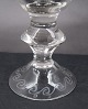 Large and beautiful beer glass about 20cm in clear glass, beautifully decorated with a three-masted full rig and the year 1980.