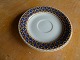 Liselund dark blue porcelain by Royal Copenhagen, set of coffee cups 072/073 with the same pattern.