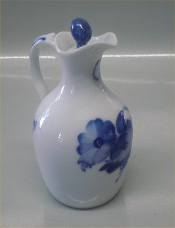 Klosterkælderen - Danish Porcelain Blue Flower braided Tableware * 8201-10  Oil pitcher with stoppe - Danish Porcelain Blue Flower braided Tableware *  8201-10 Oil pitcher with stoppe