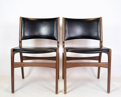 Anderstrup“No.89”チェア 60年代 a/Erik Buch KAD ringen - Set of 2 chairs - Erik Buch - Model 89 - Anderstrup