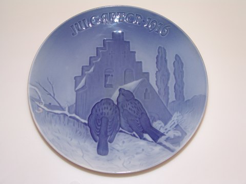 Klosterkaelderen Bing Grondahl Christmas Plate 1916 Bing Grondahl Christmas Plate 1916