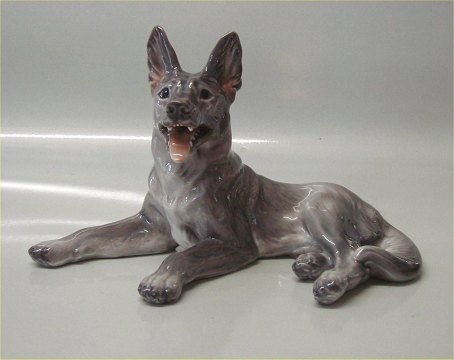 Klosterkælderen - Dahl Jensen figurine 1084 German Shepherd dog