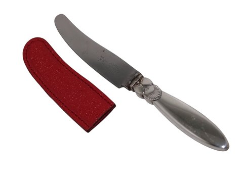 KAD ringen - Georg Jensen Cactus sterling silver * * Travelling knife with  case 11.5 cm. - Georg Jensen Cactus sterling silver * * Travelling knife  with case 11.5 cm.