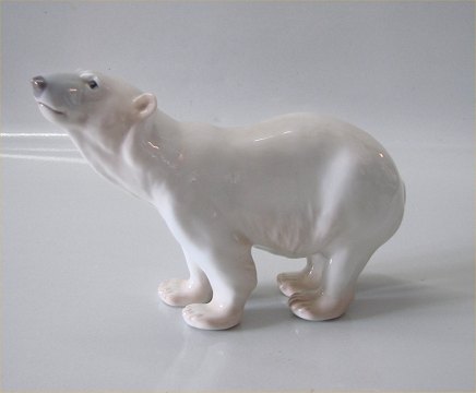 ○POLARBEAR○16×10×9◇B&G. ◇ Polar Bear, Bing & Grondahl figurine no. 1629 or 409 | No. 1020409