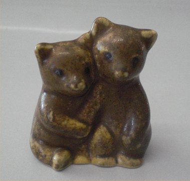 Kgl porcelæn figurer brune bjørne Kgl porcelæn figurer brune bjørne