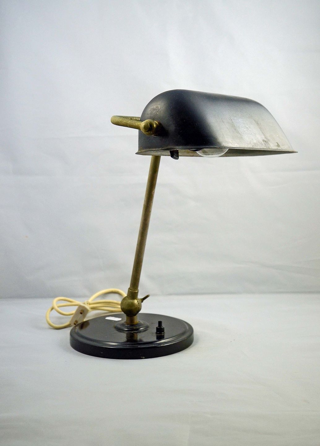 Antik & Porcelæn - Skrivebordslampe/bordlampe