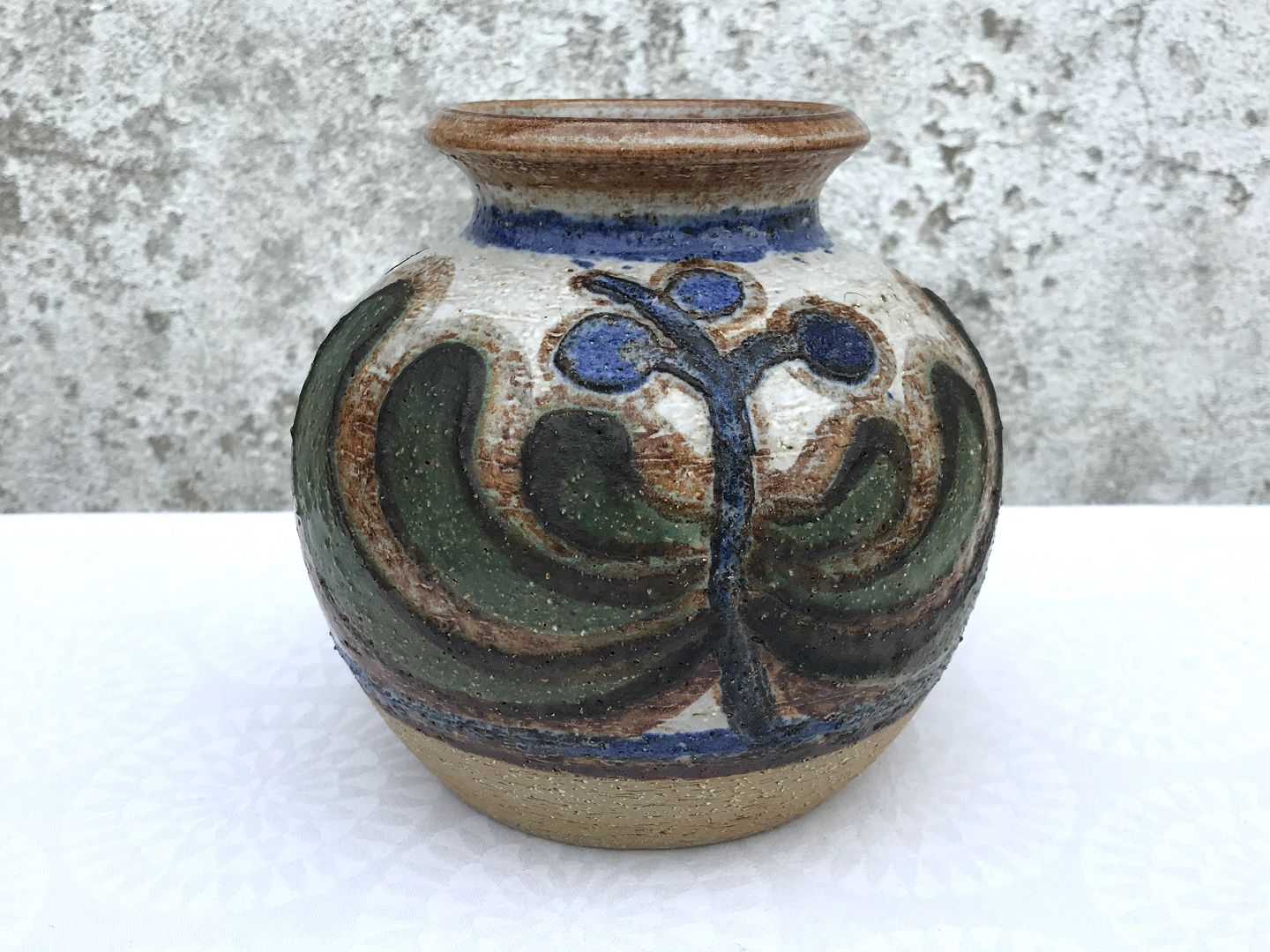 Bornholmsk keramik * Søholm * Vase * *350kr