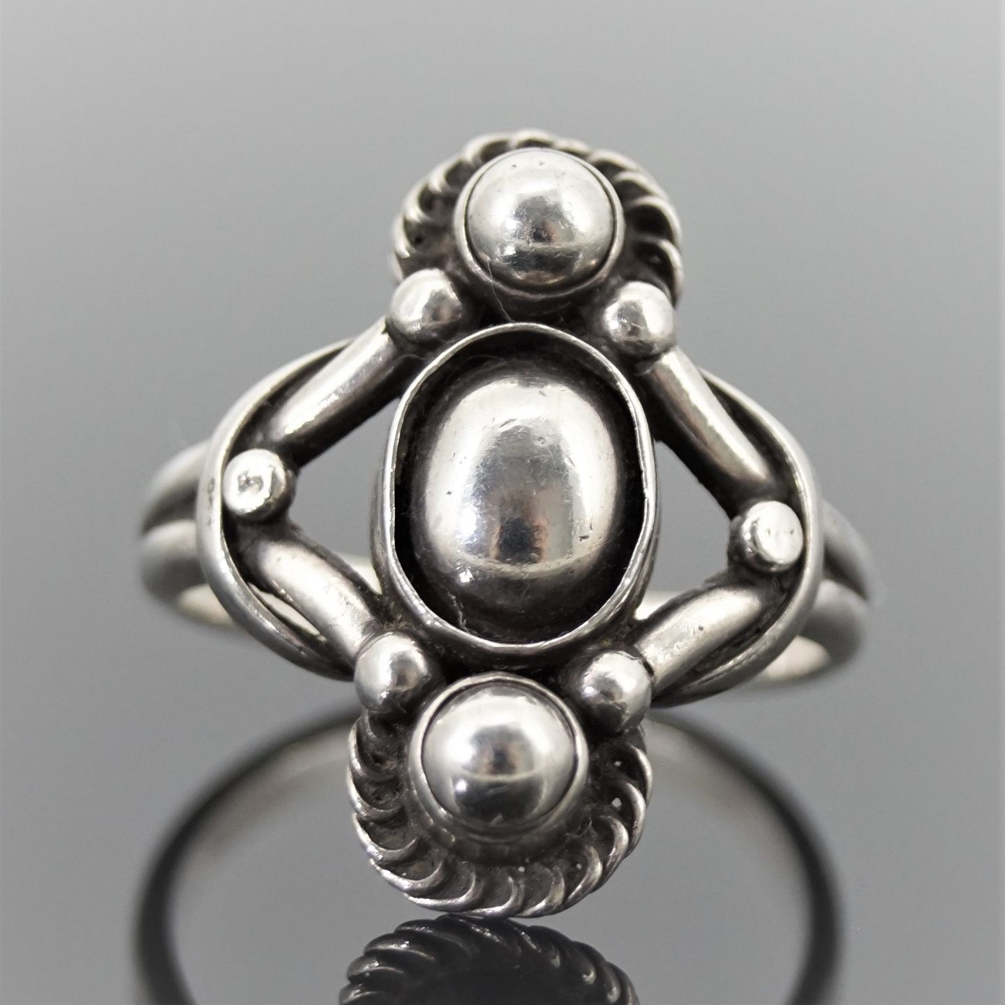 www.Antikvitet.net - Jensen; Ring af sterling sølv #15, 1933 - 1944