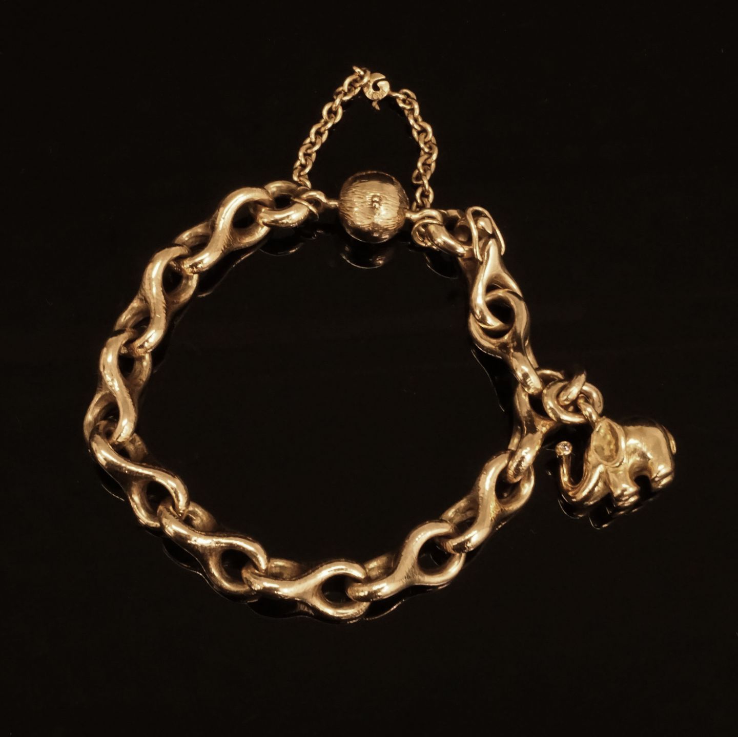 OLE LYNGGAARD COPENHAGEN Life 18-karat gold and rope bracelet | NET-A-PORTER
