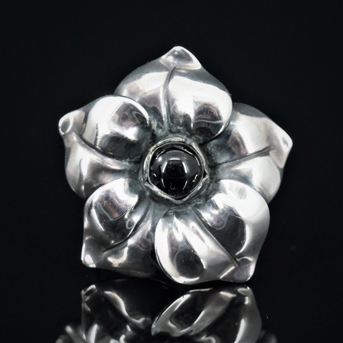 Georg jensen on sale flower ring
