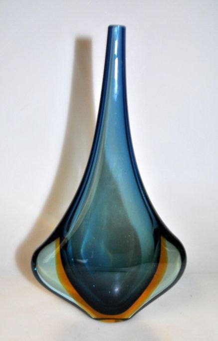 vokal kilometer Nedgang www.Antikvitet.net - Murano glas vase, 20.årh. Italien.