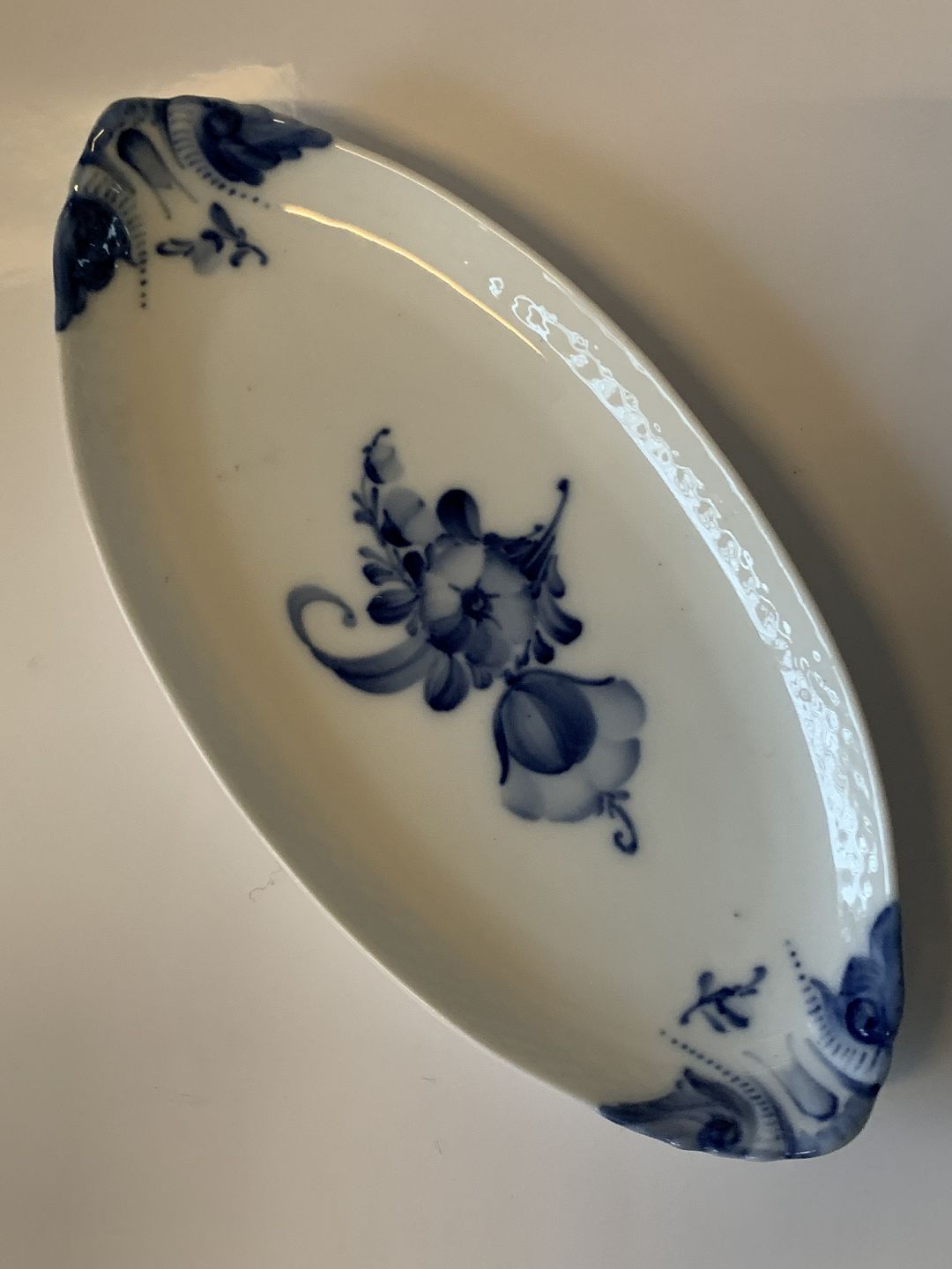 KAD ringen - Royal Copenhagen Blue Flower Braided, Asian. * Dec