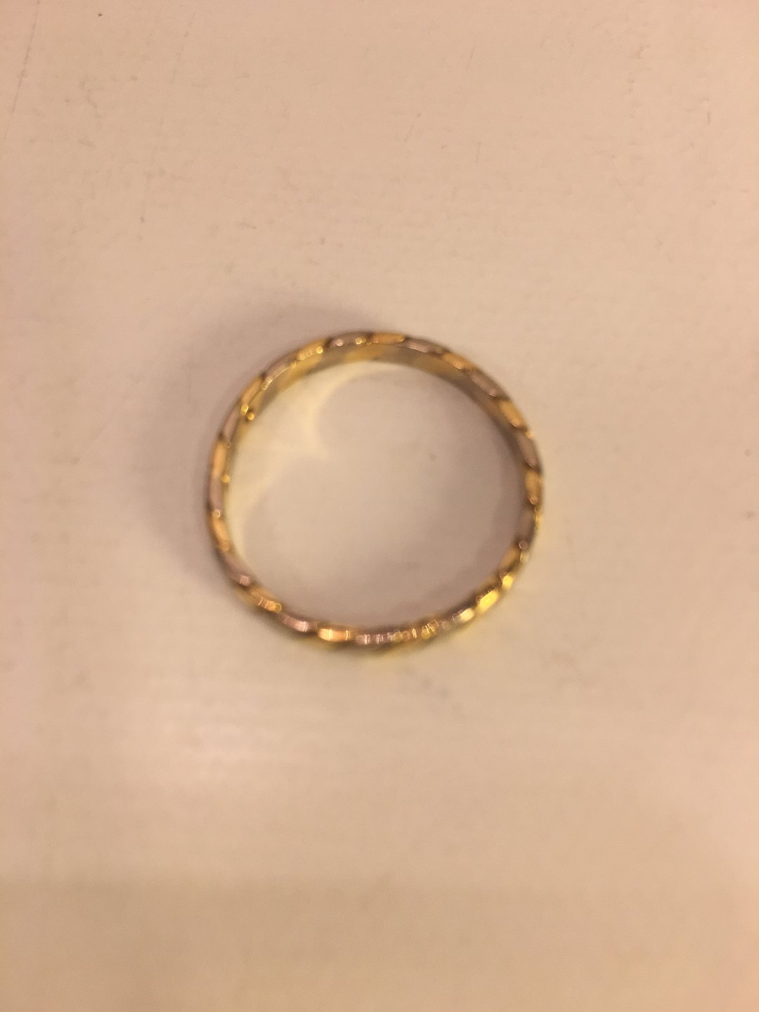 www.Antikvitet.net - Diamant Ring. * Rød og hvidguld: 18k 750 * 3 stk ...
