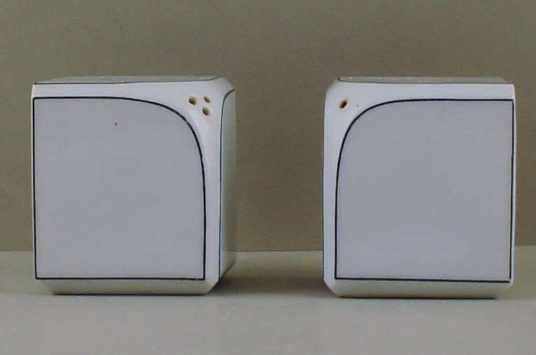 B&G (Bing & Grondahl) salt and pepper set.