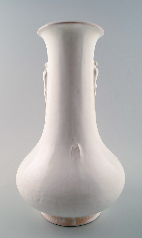 Large Kähler, HAK, glazed earthenware vase, 1930s.
Designed by Svend Hammershoi.