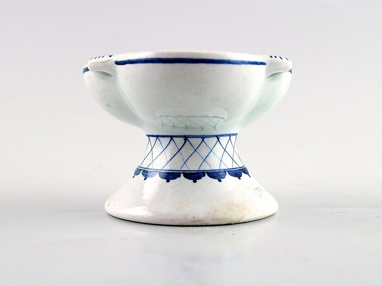 Tranquebar, rare faience candlestick.
Decoration number 3069/1145.